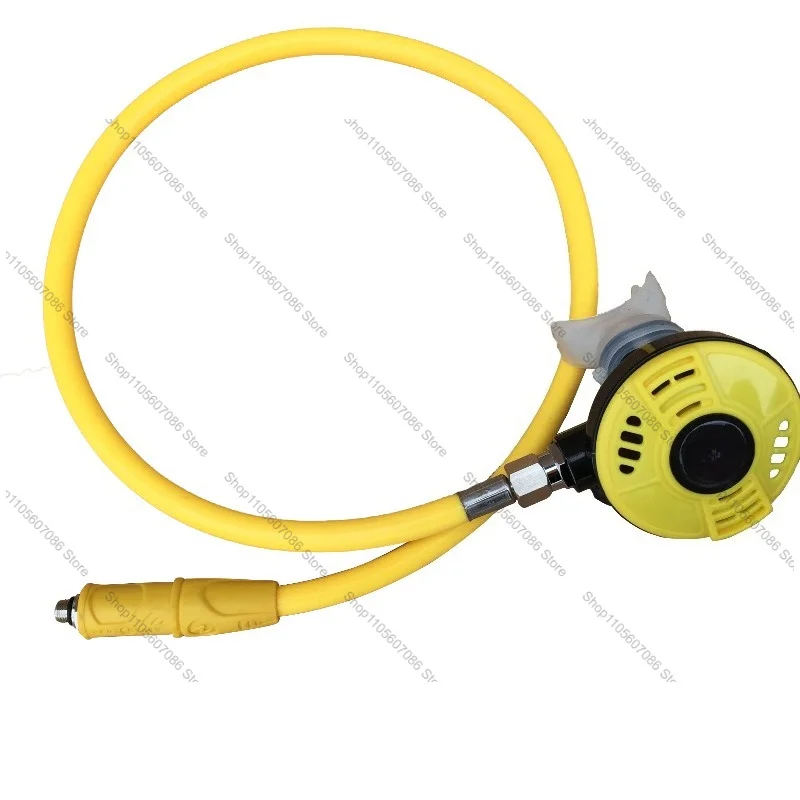 Suitable for Sharkscuba Diving Breathing Apparatus, Secondary Regulator, Diving Secondary Head Bite Set, Diving Equipment