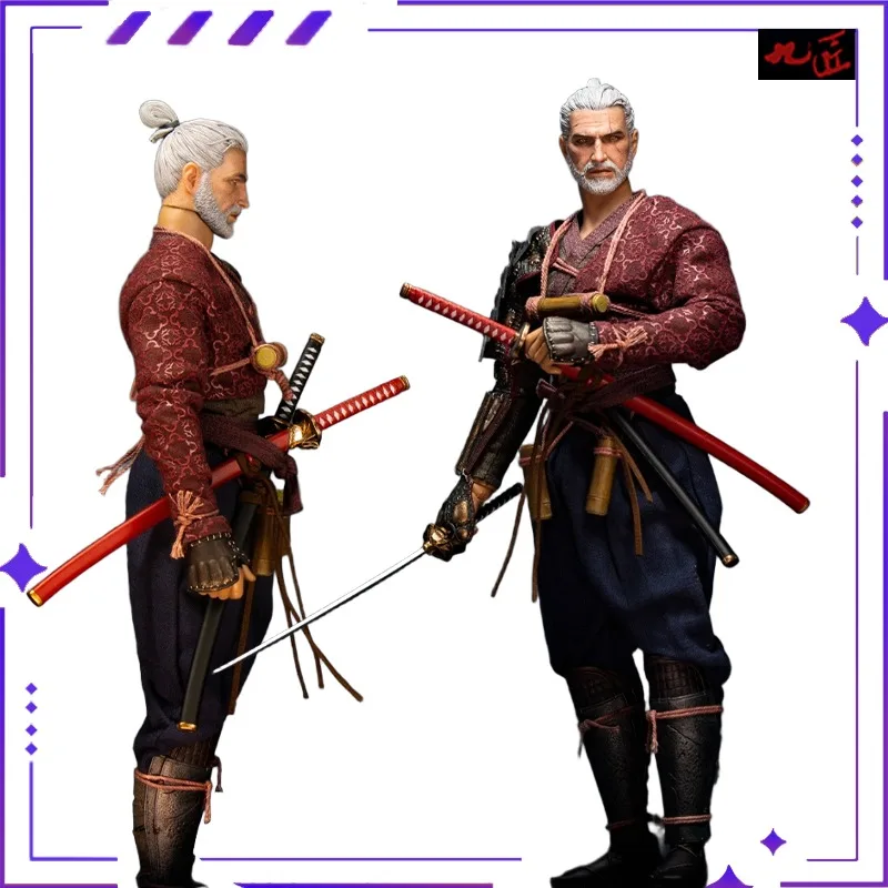 【 in Stock 】 Jiujiang Authentic Original White Wolf Warrior Mobile Doll Soldier Handmade Model Toy Gift Collection