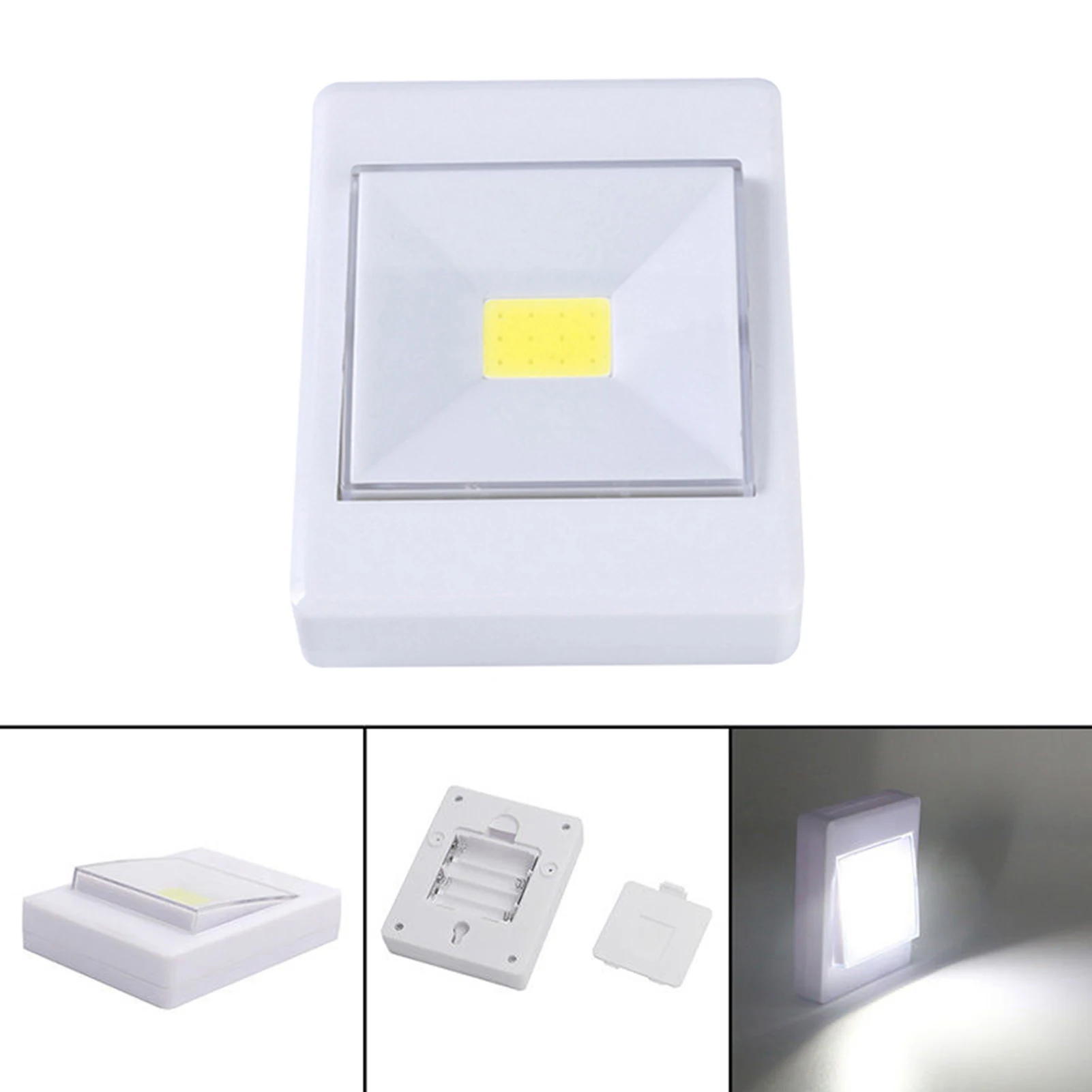 Wireless COB LED Switch Light Cabinet Light Closet Light Cabinet Lamp per Baby Nursery corridoi camere da letto
