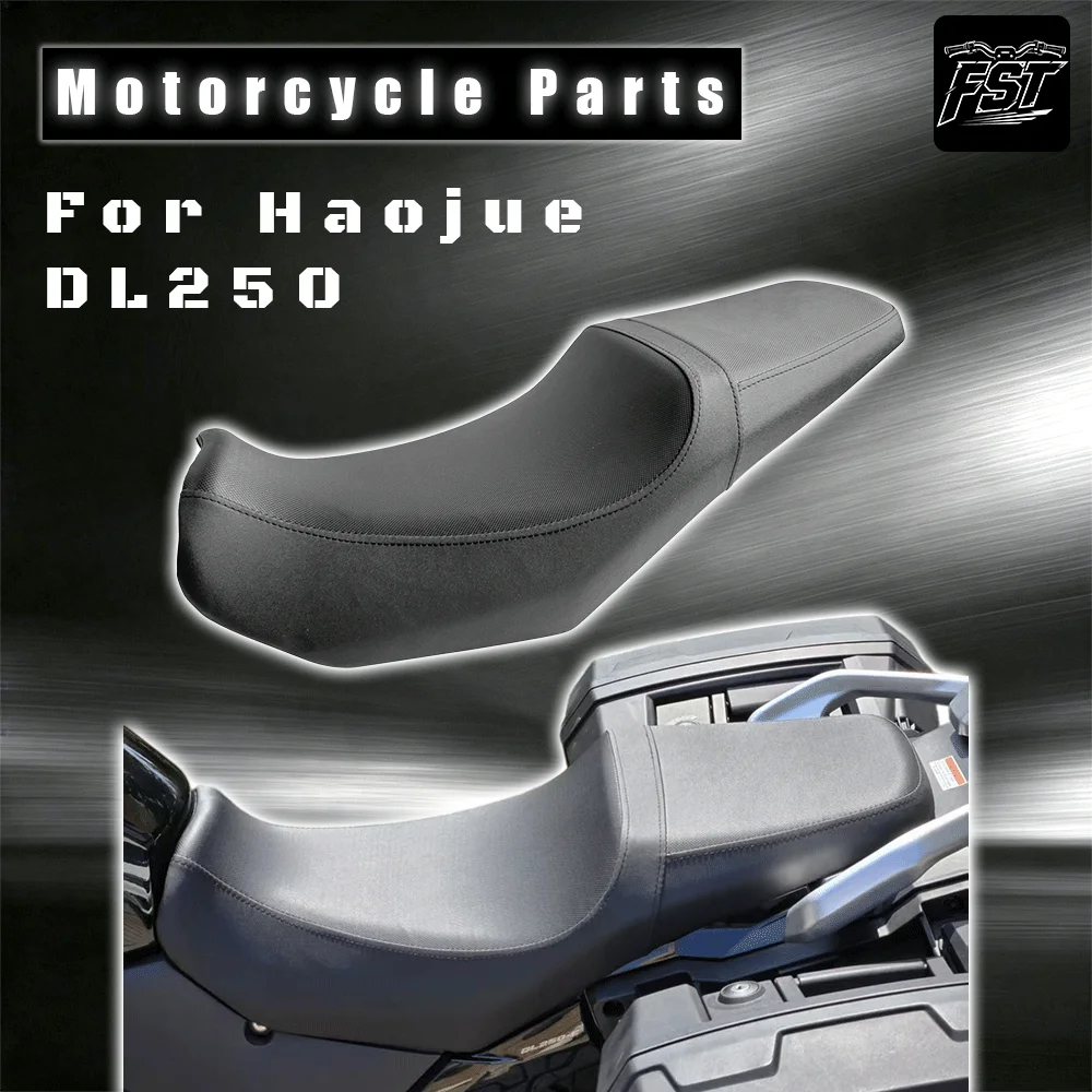 For Replacement seat assembly for Haojue DL250: lowered seat height, comfortable and soft, waterproof.