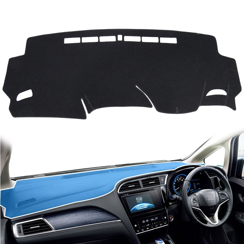 Dashboard Cover Pad for Honda FIT Shuttle Car Accessories Sunshade Protective Carpet Dash Mat Dashmat