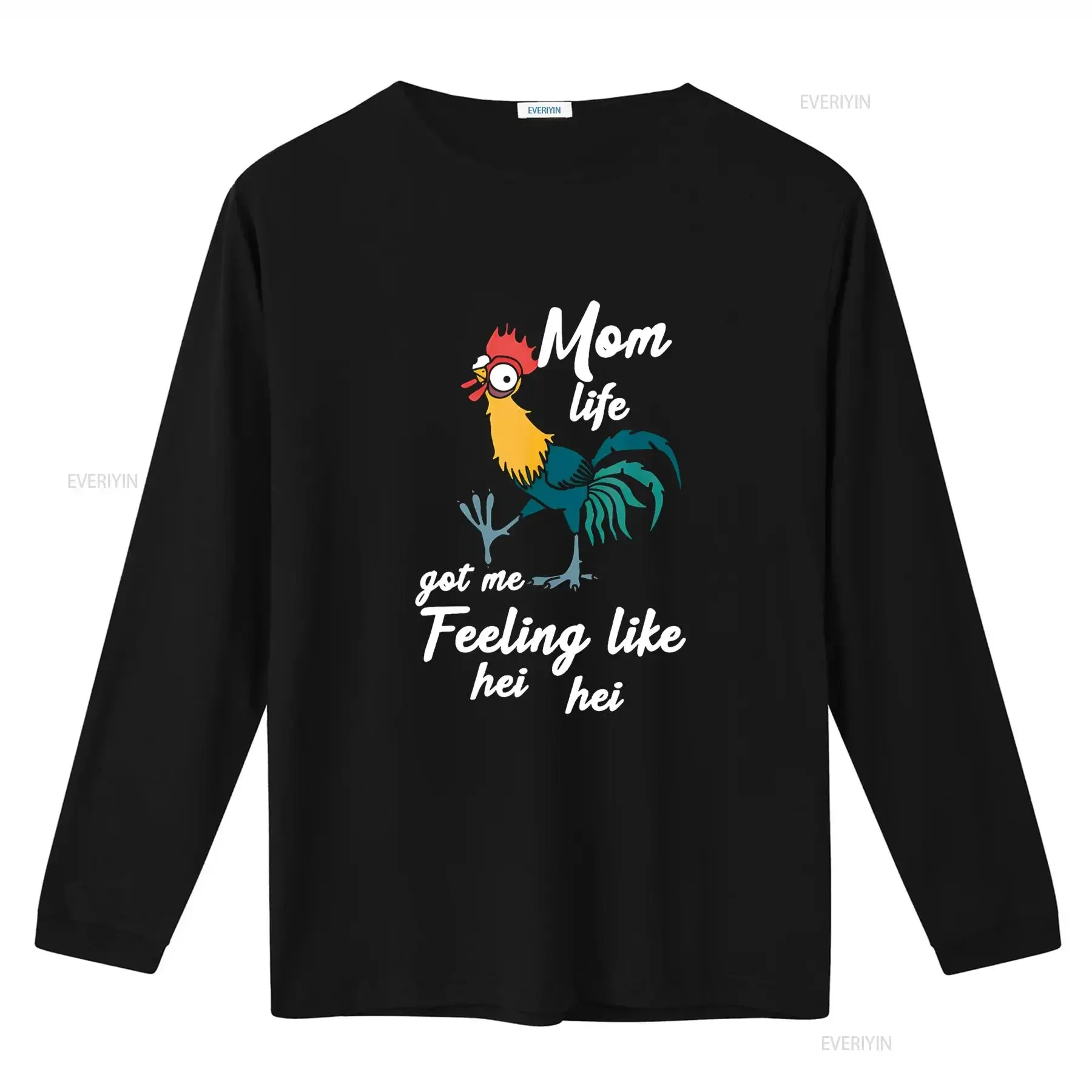 أمي الحياة حصلتني الشعور مثل Hei البلوز تي شيرت خمر غسلها تنوعا قليلا لينة أنيقة تنفس مصمم الملابس