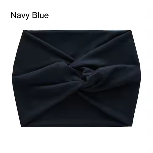 Hair Accessories Twisted Extra Large Thick Wide Headbands Turban Workout Headband Head Wraps for Women - Image 21