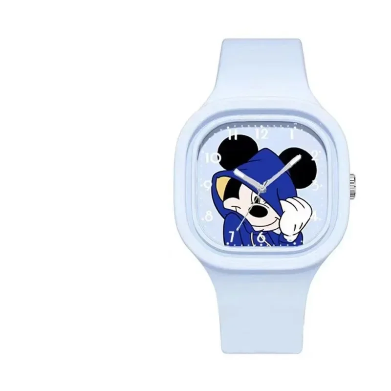 MINISO Mickey Minnie Mouse Children Watches Kids Boy Girl Cute Anime Cartoon Primary School Student Fashion Watch Birthday Gift