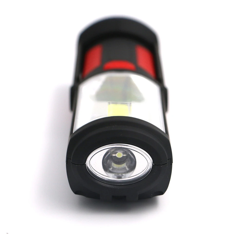 

Портативный супер яркий фонарик, аварийный рабочий свет, мини-светодиодный USB-аккумулятор, 1800 мАч, регулируемая подставка с сильным магнитом