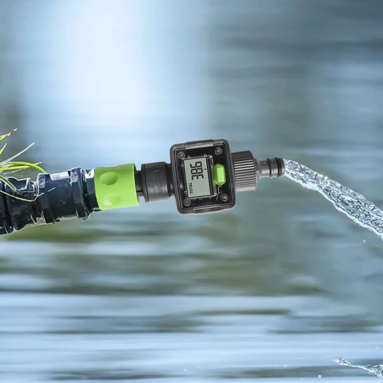 Real-time Water Data Water Flow Measurement Car Washing Total Water Consumption Measurement For Monitoring Water Flow