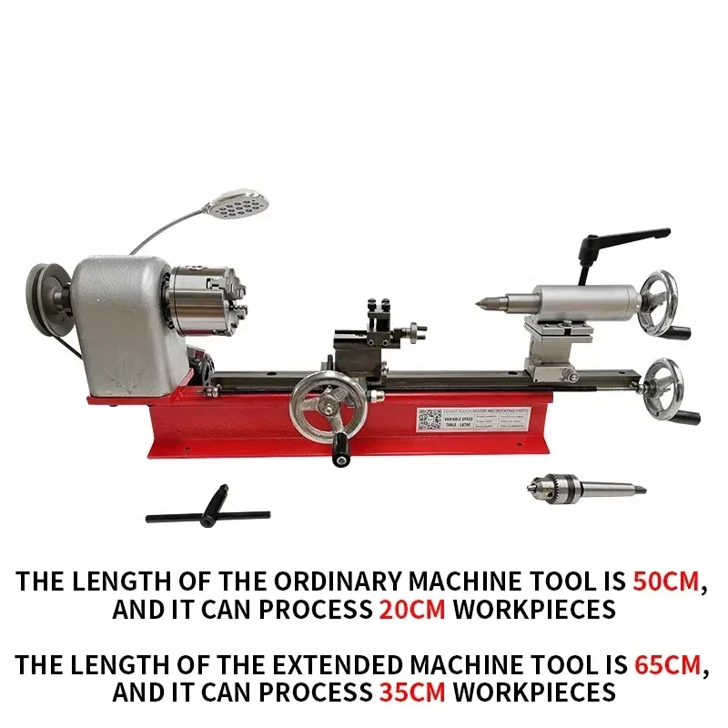 

high quality Mini Miniature Desktop Lathe, Metal, Clock, Woodworking, Wenwan, Home Instrument, DIY 4-jaw/3-jaw chuck