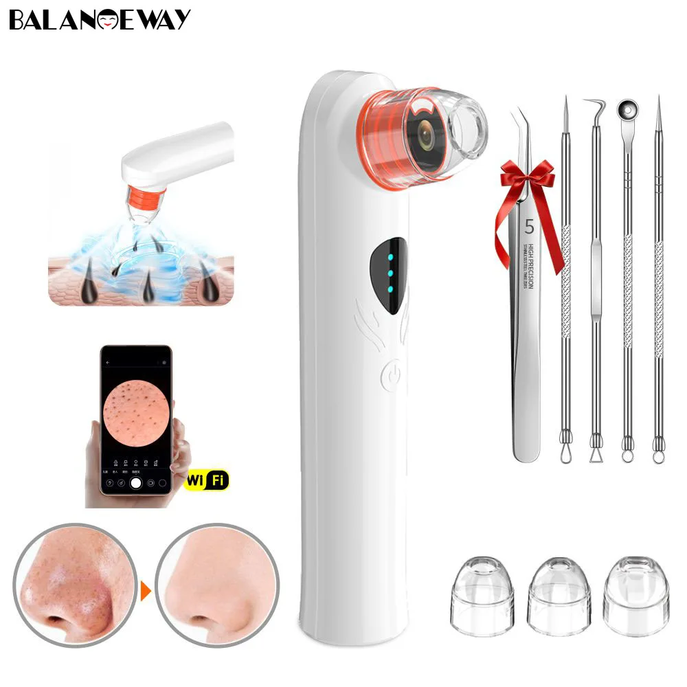 2023 Đầu Đen Tẩy Thị Giác Pore Cleaner Rửa Mặt Đen Chấm Bi Tẩy Tế Bào Chết Làm Đẹp Khuôn Mặt Chăm Sóc Da Công Cụ Cây Đẩy Mụn Tẩy Trang