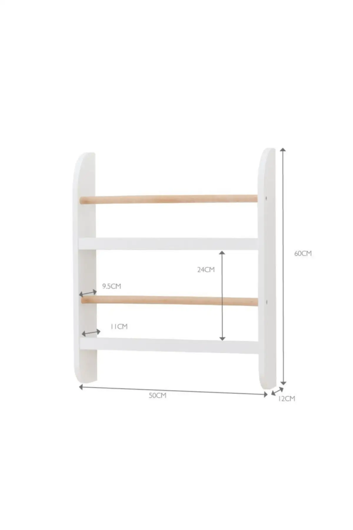 Rak Buku Dinding Mini Rak Buku Anak Rak Buku Putih Model Baru Rak Buku Kamar Anak