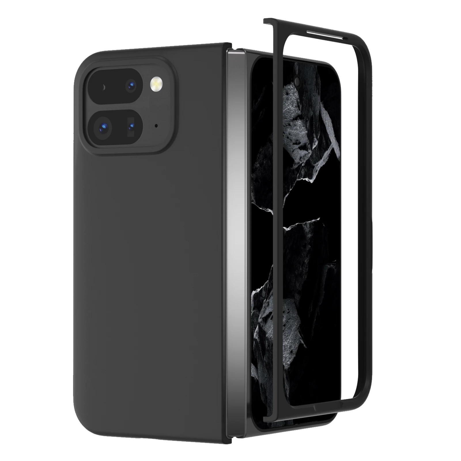 Ultra Thin Hard Case for Google Pixel 10 Pro Fold / Pixel 9 Pro Fold Case Matte Plastic PC Protection Phone Capa Cover