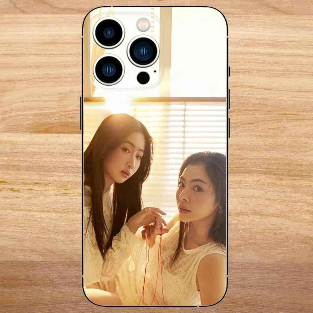 Faye Peraya Malisorn Phone Case For iPhone15,14,13,12,11,Pro,Max,Plus,Mini,X,XS,XR,8,7,6,S,Plus,SE Soft Black Case