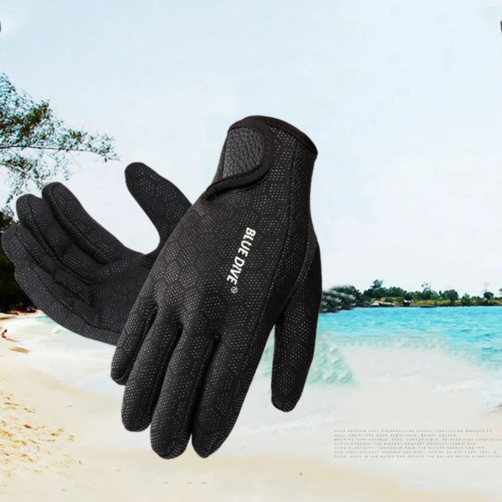 Water Gloves Adults Women Men Neoprene Gloves Warm Wetsuit Winter Gloves Anti Slip Spearfishing Gloves for Diving Surfing