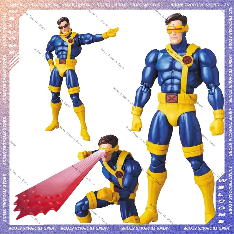 In Stock Original SEGA Marvel X-MEN Action Figure CYCLOPS ACT CUT Figurine Custom Figure Toys Model Collection Decor Doll Gift