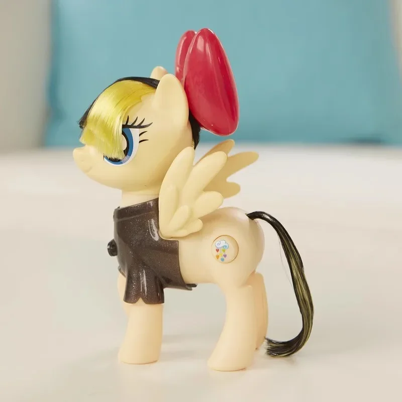 Hasbro My Little Pony:Friendship Is Magic Pony Polly 6inch Singer Pony Vocal Glow Girl Hand Toy