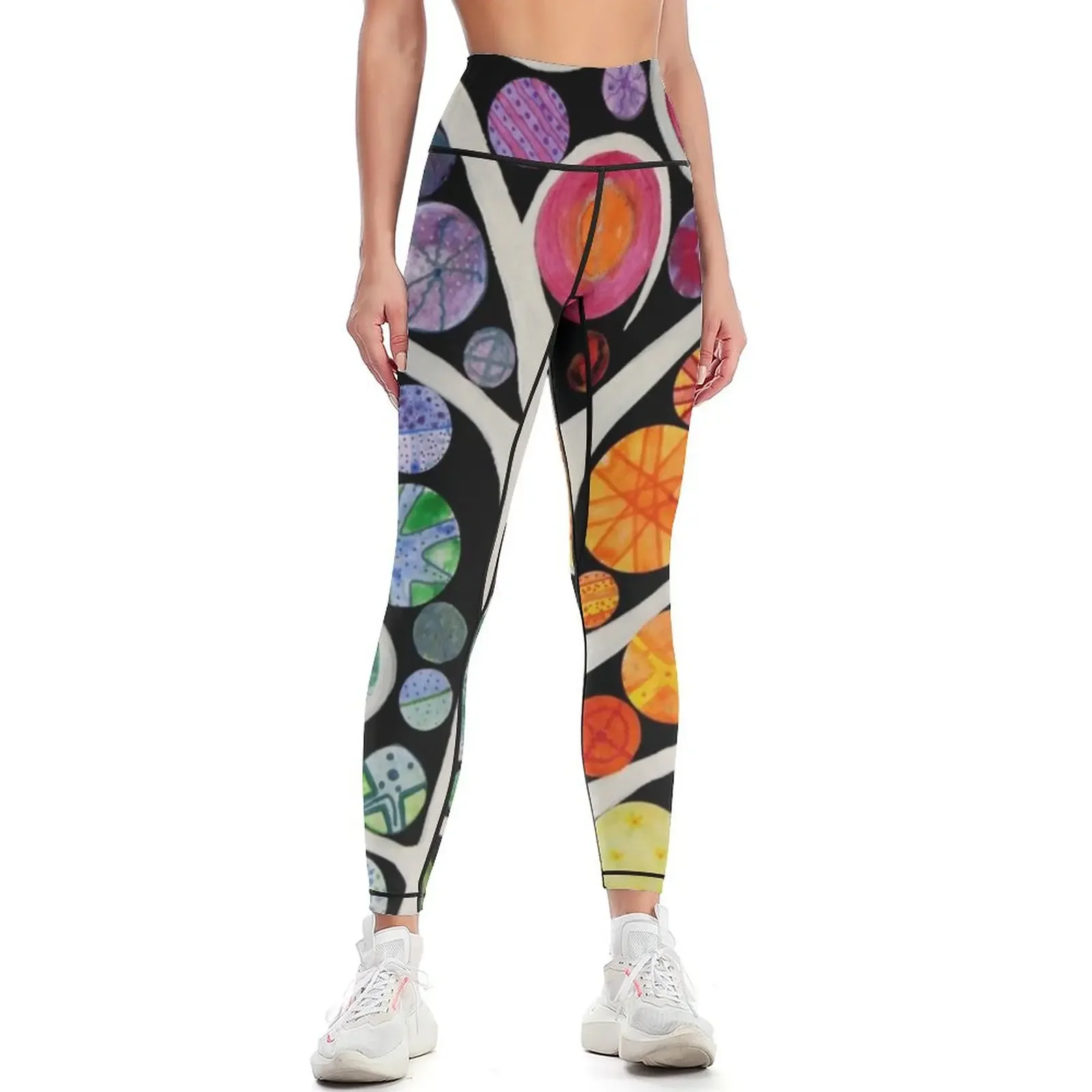 

HHPS Art Show, Class 4M: Growing Together Leggings sportswear gym Women's pants flared gym womans Womens Leggings