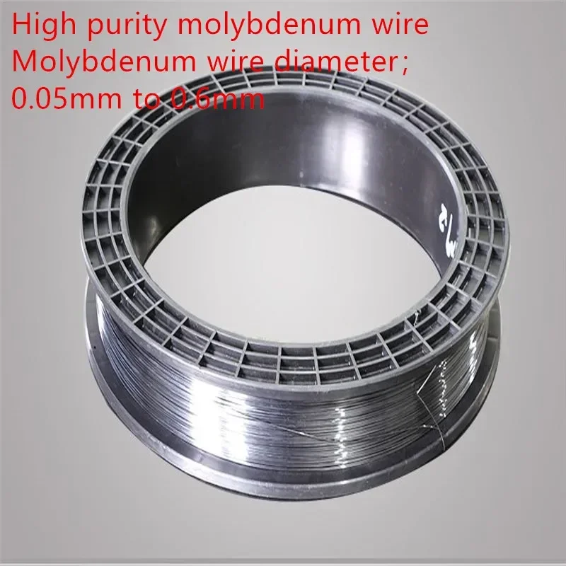 Murni molibdenum 0.8/1.0/1.2/1.5/2.0/2.5/3.0/mm Material logam elektrostatis kawat molibdenum