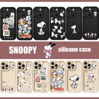 S-Snoopy Phone Case For VIVO Y11 Y15 Y17 Y16 Y19 Y17S Y28 Y03 Y20i Y20 Y100 Y21 Y35 Y15S 15A Y33T Y22S Y36 Y50 Y02 Y31 Y51 Cover