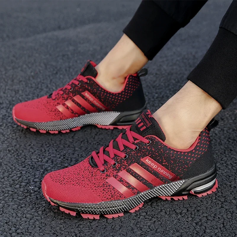 2023 New Men's and Women's Running Shoes Breathable Outdoor Mountaineers Light Sports Shoes Comfortable Training Shoes