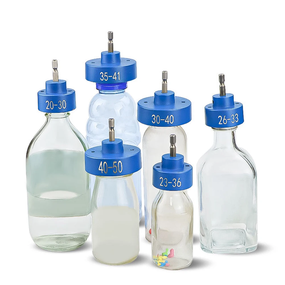 Handheld 1/4inch Hex Shak Electric Bottle Capping Machine Sealing Drill Adapter Electric For Bottles Capping Tasks