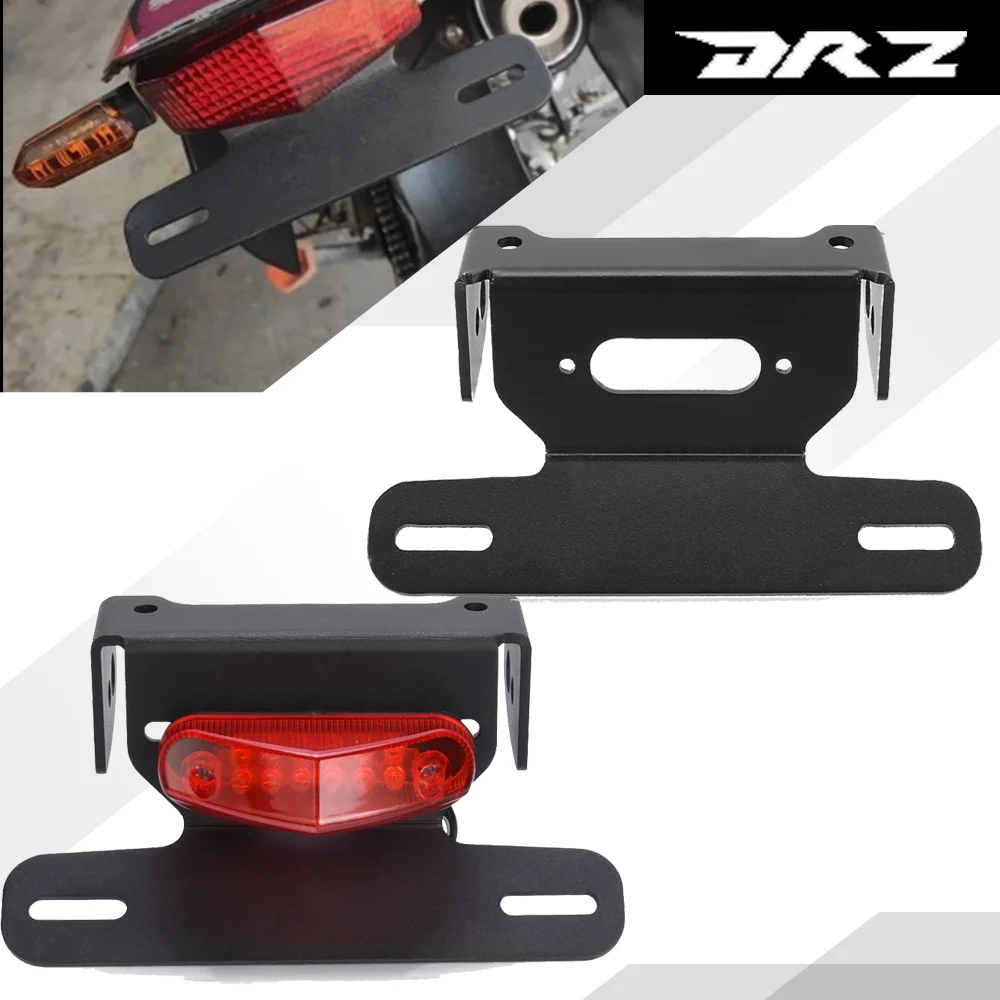 

For SUZUKI DRZ 400 SM E S 2000-2025 Tail Tidy License Plate Holder DRZ400 DRZ400S DRZ400SM Fender Eliminator Bracket Taillight