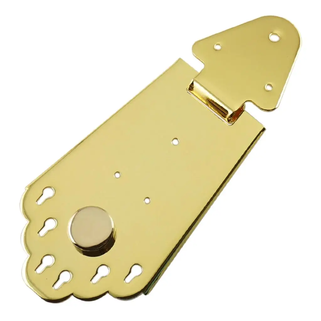 Zinc Alloy String Tailpiece Bridge Electric Guitar Fixed Bridge Beautiful Specification for Guitar for Archtop Style