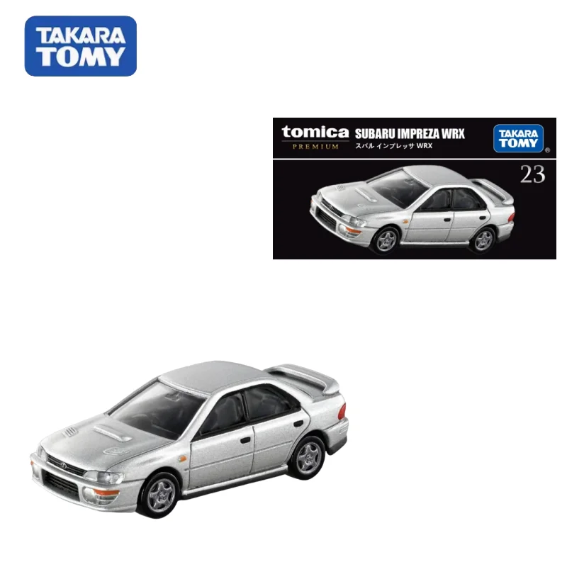 

TAKARA TOMY diecast alloy car model flagship black box TP23 Subaru Leopard coupe collectible ornament, a gift for children.