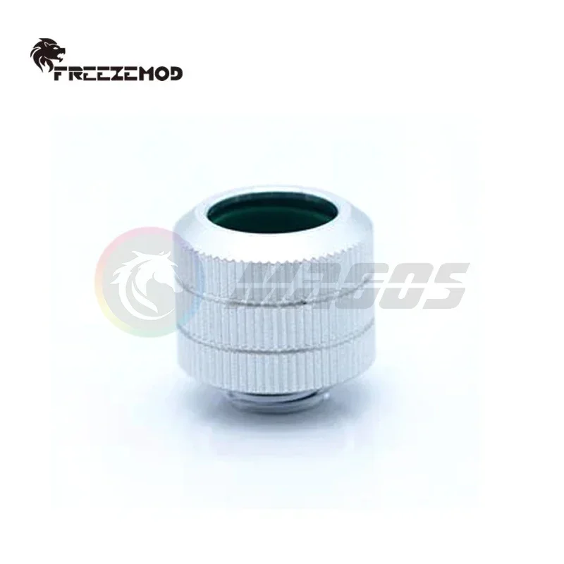 Water Cooling Anti-Off Hard Tube Fitting For OD14MM PETG Acrylic Metal Pipe, Hand-Tighten 20KG Pulling Force HYGKN-B14