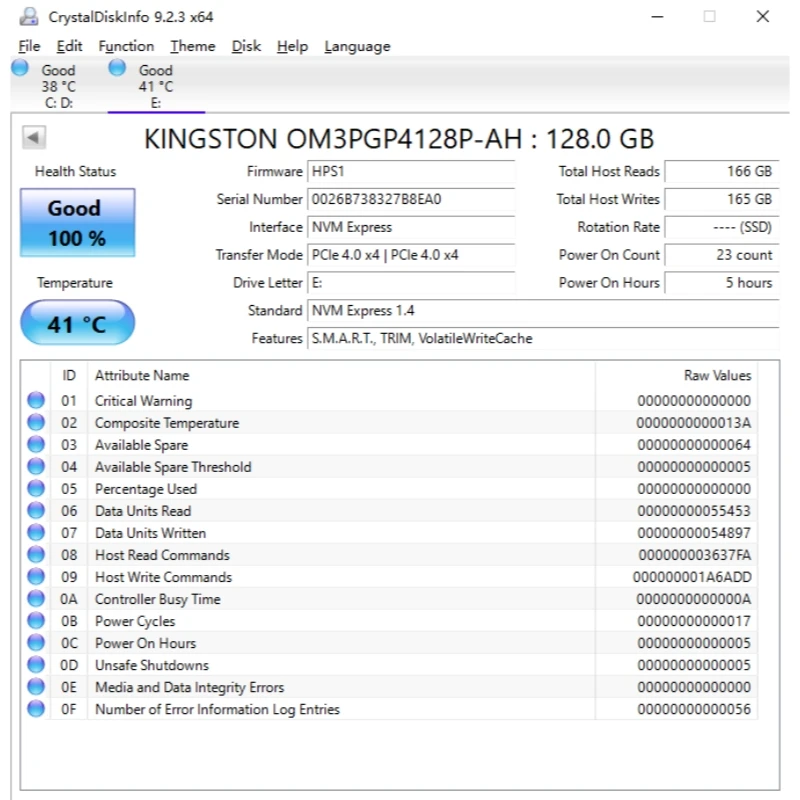 Kingston OM3 128GB PCIe 4.0 & OM3 256GB PCIe 3.0 Gaming M.2 2230 NVMe Internal SSD - Kompatibel dengan Stream Deck, Laptop & Desktop