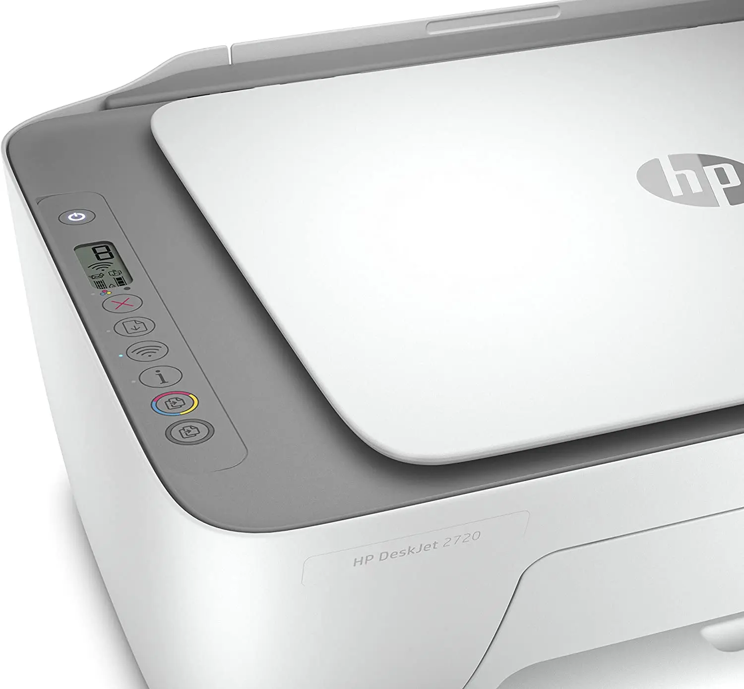 HP DeskJet 2720 All-in-One printer wireless print, instant ink 2 month trial white print, scan and copy Wi-Fi USB