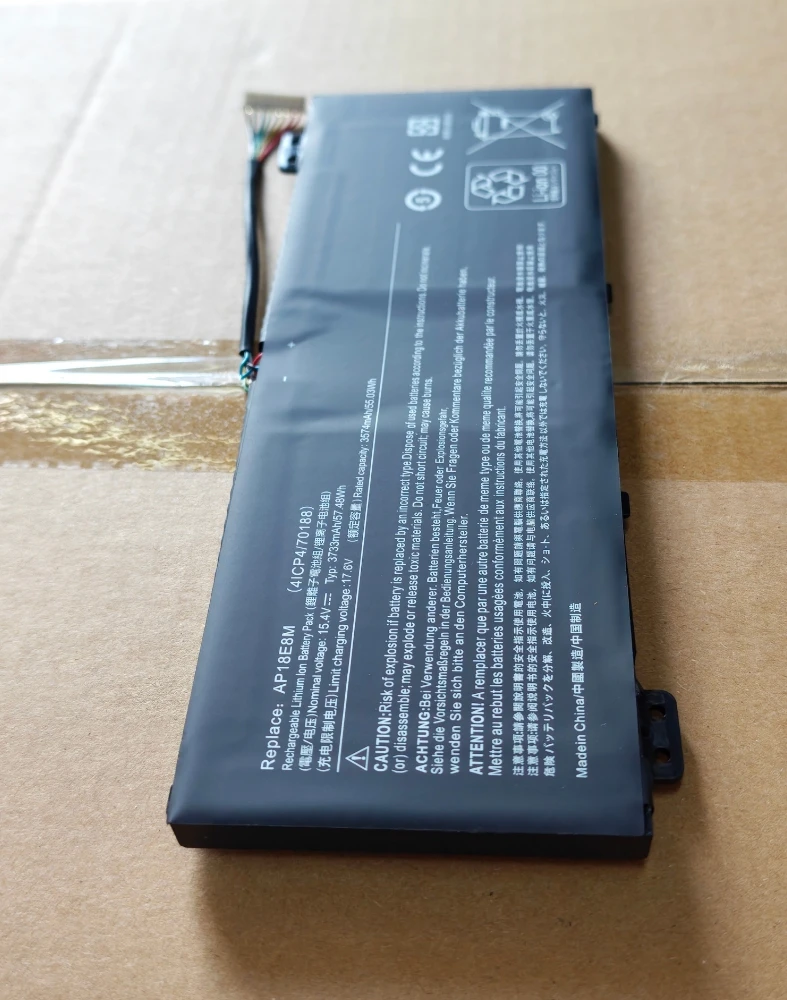 AP18E7M Laptop Battery for Acer Nitro 5 AN515-54/AN515-55/AN517-51 Aspire 7 A715-74 A715-74G Series AP18E8M