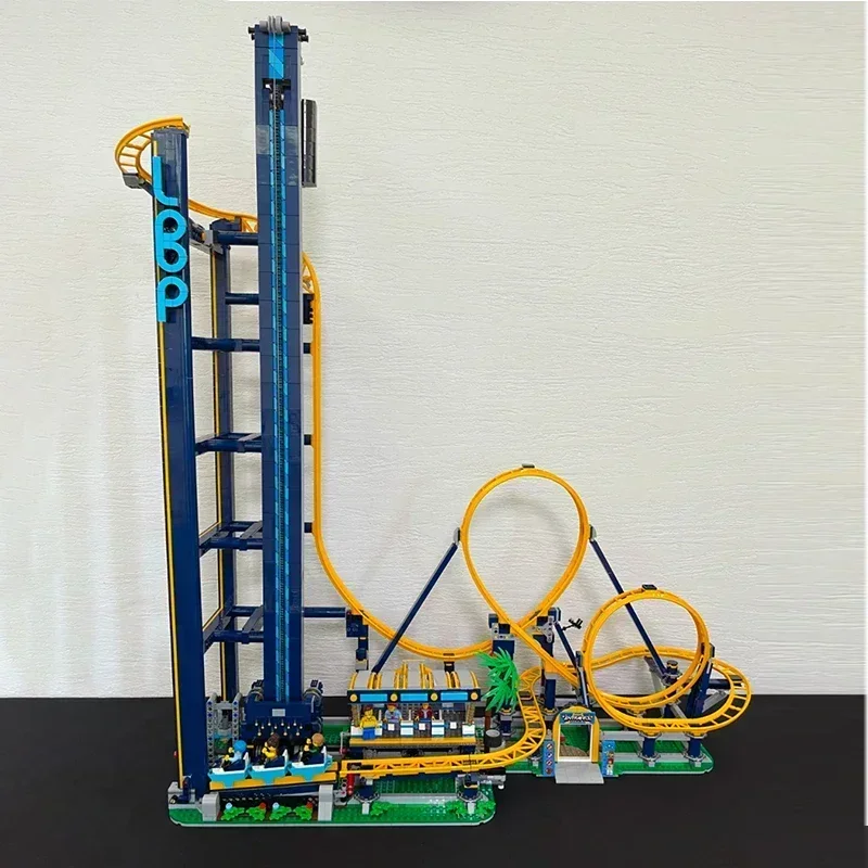 2026 3756pcs Creative Splicing Toy Loop Coaster Puzzle Model Home Decor Building Block Brick Suitable For Birthday Festival Gift - view 4