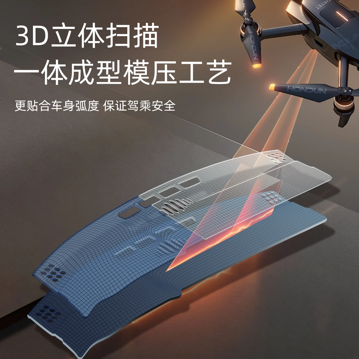 For Changan Deepal G318 2026 Dashboard Cover – Anti-Glare Sunshade Pad, UV Protection & Heat Shield, Instrument Panel Mat