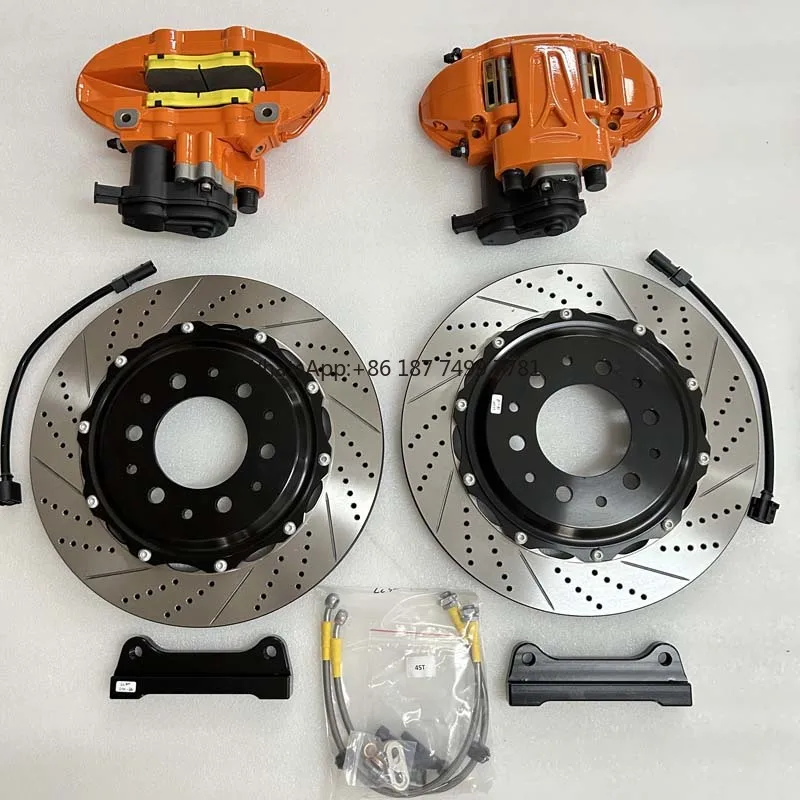 

.Rear Four Pot with an Electronic Controlled Parking P Brake 355x28mm Disc Kit for . A5