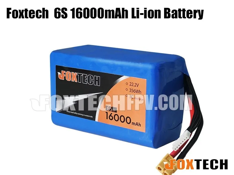 Foxtech 6S 16000mAh Li-ion Battery