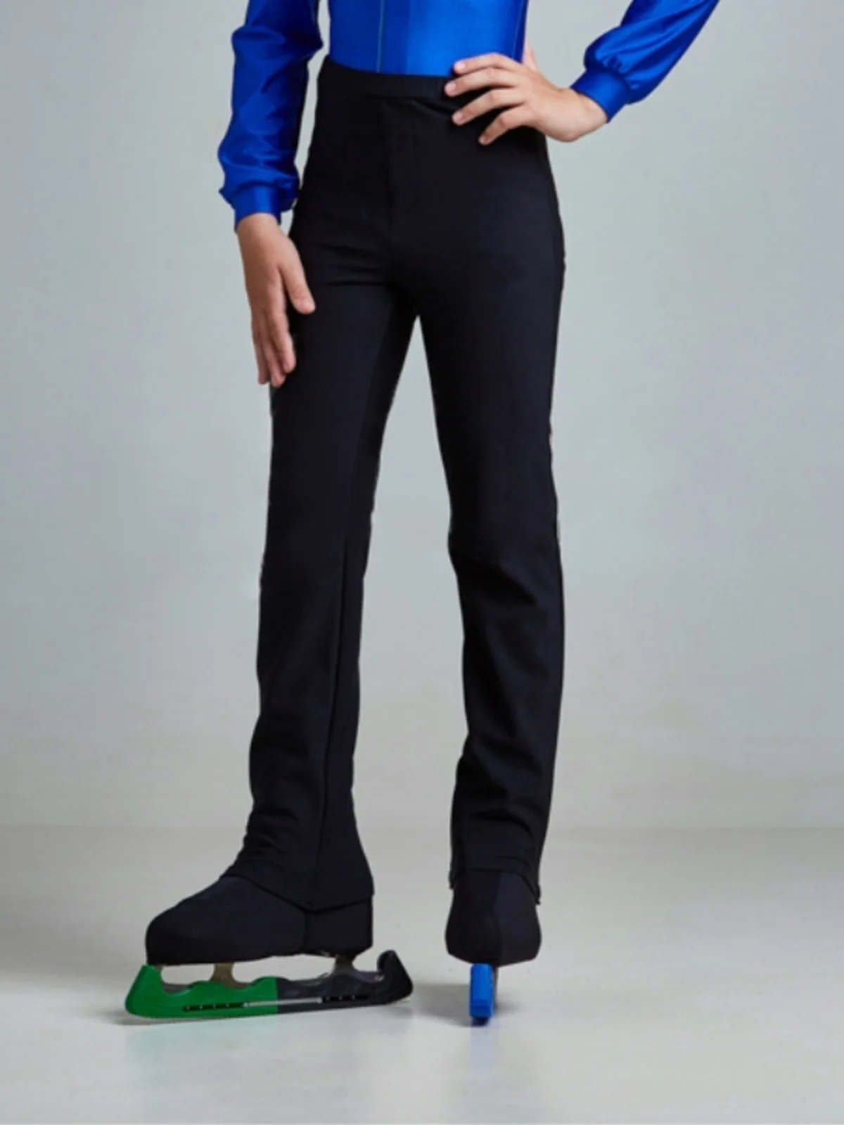 Adult Men's Figure Skating Training Pants Ice Skating Performance Pants Boys' Training Wear Anti-Cut Minimalist Style Lightly...