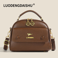 2025 Premium Hong Kong Designer Bag - Luxury Leather Tote & Crossbody Purse, High-End Women's Shoulder Bag with Minimalist Chic