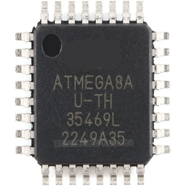 5pcs-20pcs ATMEGA16A-AUR TQFP44 ATMEGA8A-AUR  TQFP32  8-bit AVR microcontroller
