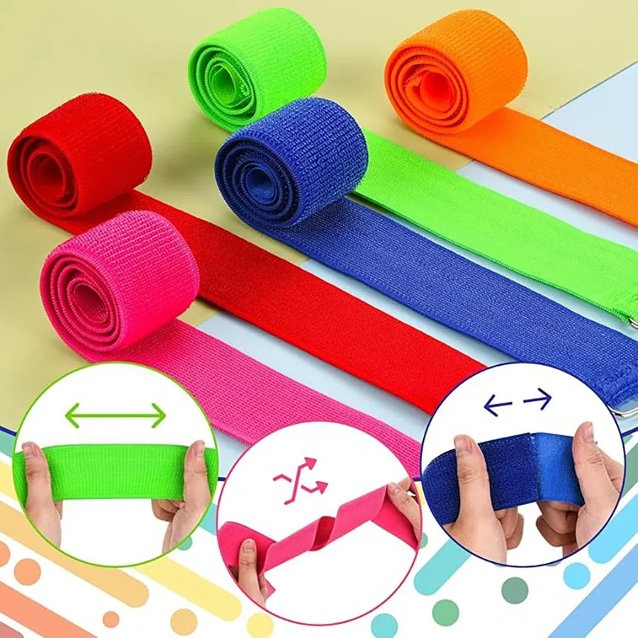 Jungen und Mädchen jagen Spiel Gürtel Bänder Interaktives Schwanzspiel für Outdoor-Sportaktivitäten Teamarbeitentwicklung und Familien-Fu – Detail 9