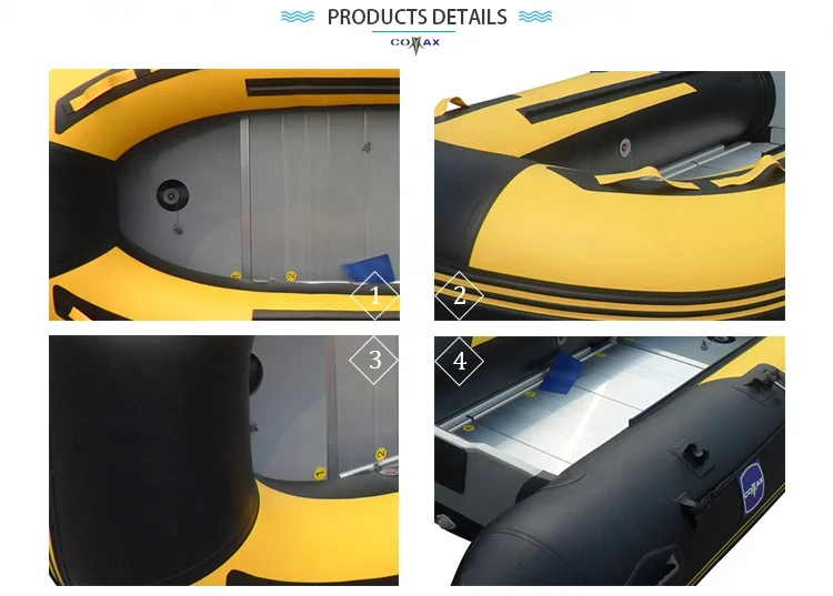 2025 قارب قابل للنفخ لصيد الأسماك على البحر قارب قابل للنفخ قارب قابل للنفخ للبيع