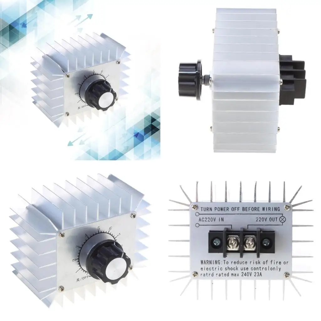 

Регулятор мощности R9UF Эффективный регулятор мощности 220 В 5000 Вт для электрического устройства