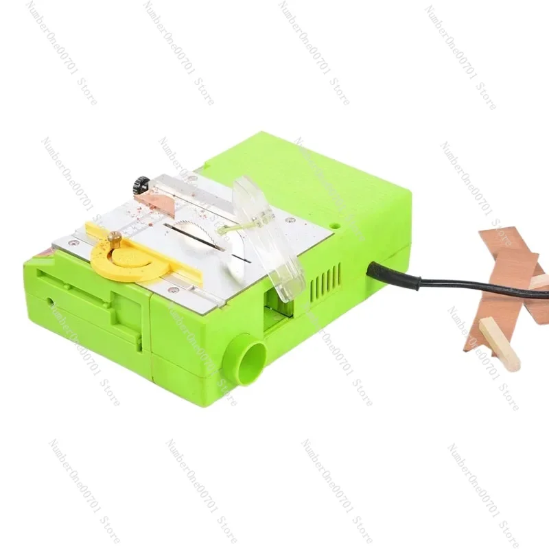 BG-3115 Multifunctional Mini Table Saw Woodworking Table Lathe DIY Electric Polishing Machine Grinder Cutting Saw Cutting Tool