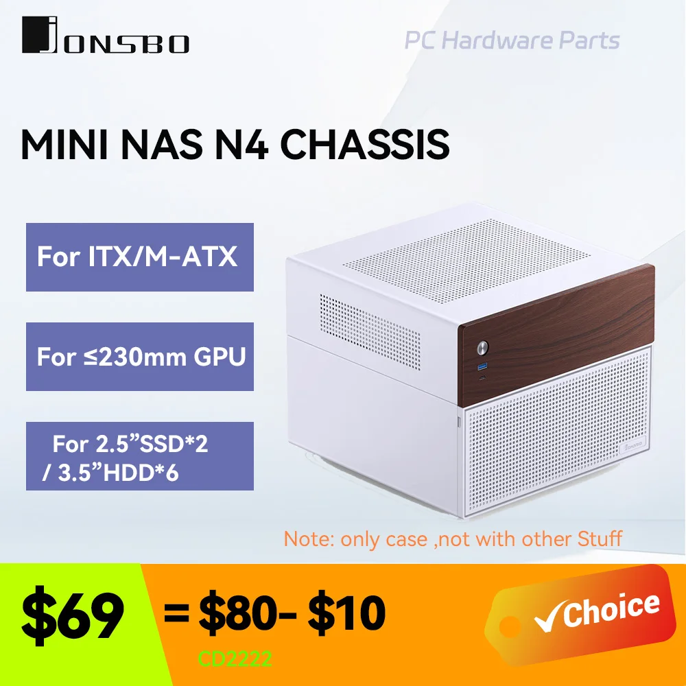 Is the JONSBO N4 Mini NAS Case the Best SFF Micro ATX Case for Compact Build Enthusiasts?