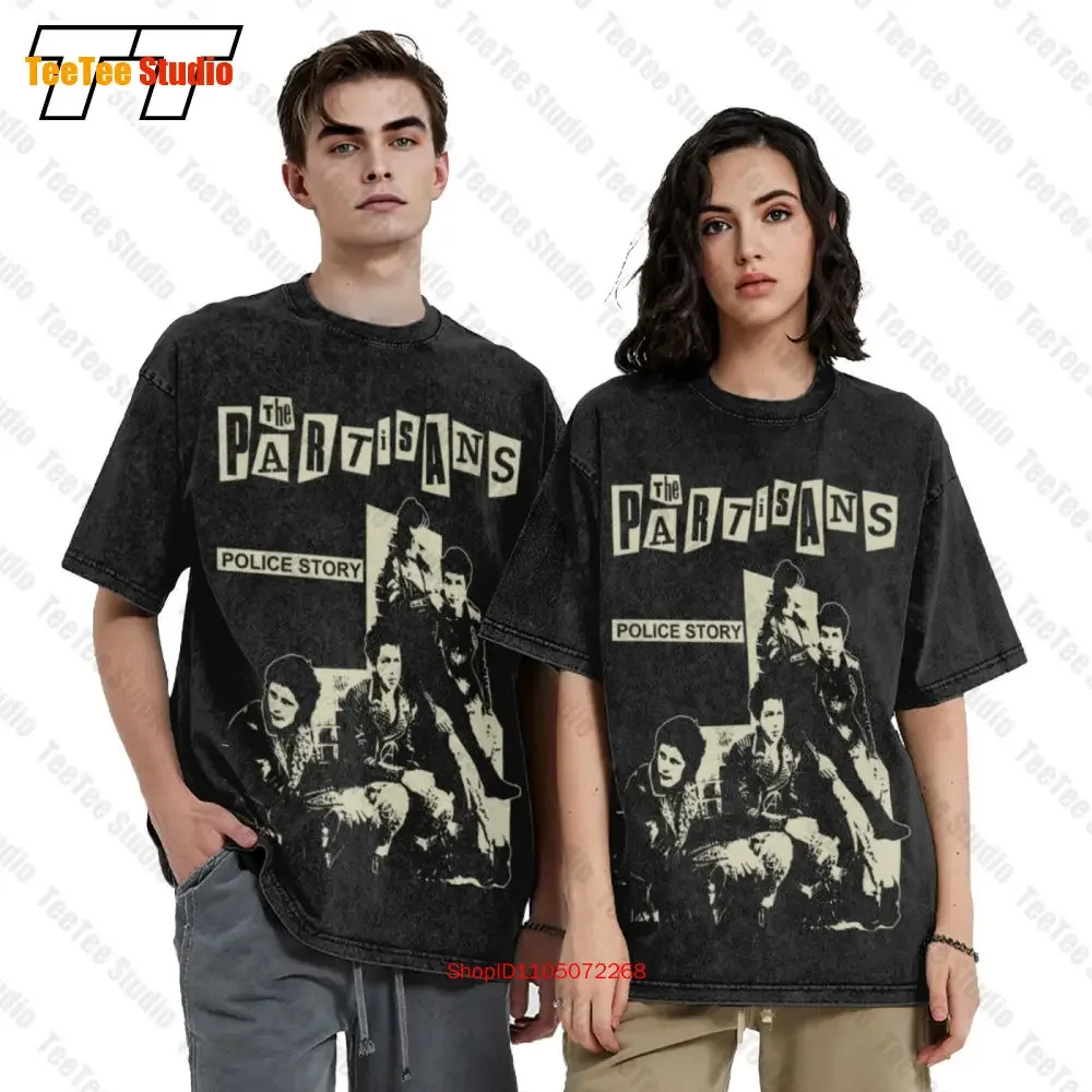 New 2022 The Partisans Punk Rock Welsh Band Premium Classic   Vintage Oversized T-Shirt S 2Xl X91L