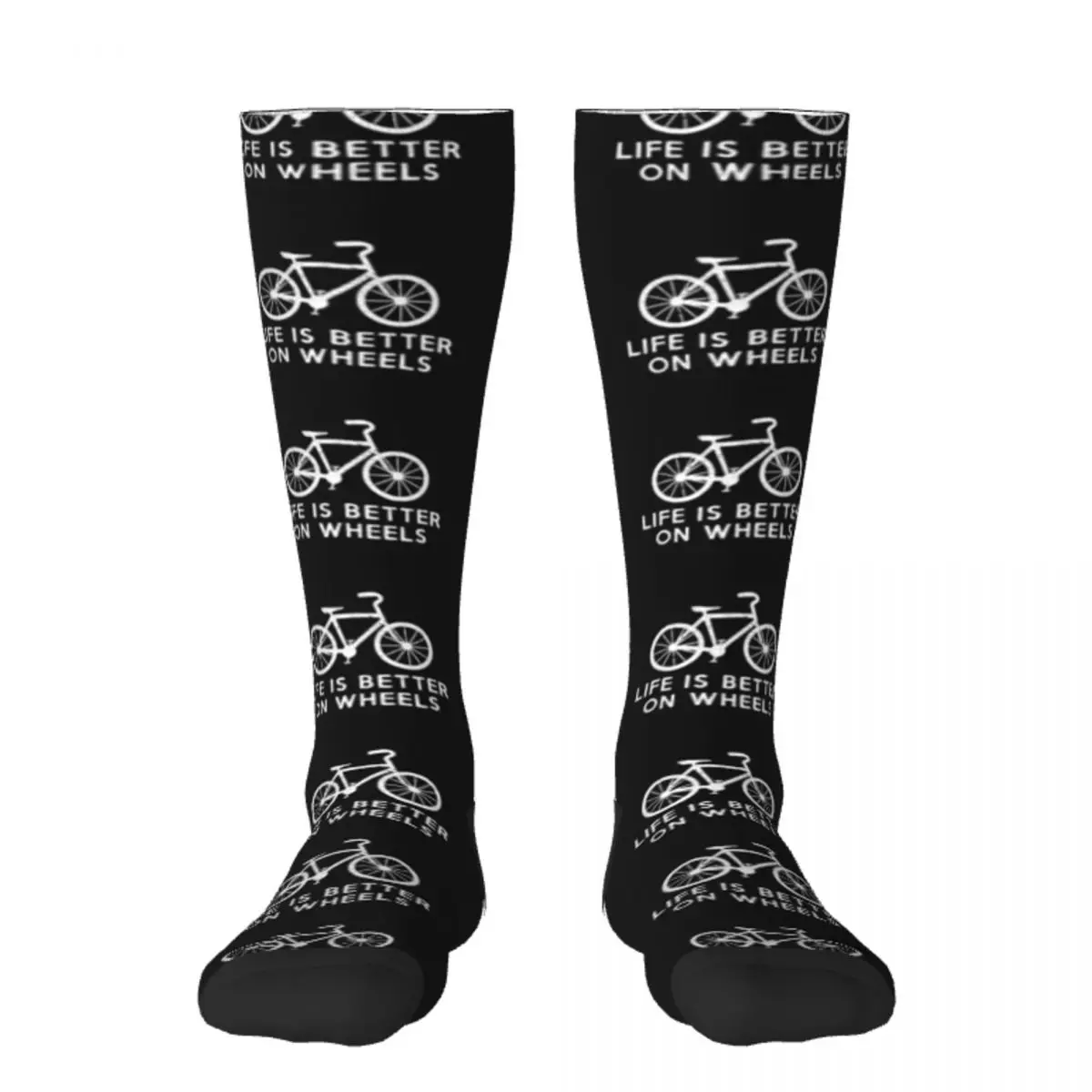 

Life Is Better On Wheels Socks christmas gifts summer Socks For Men Women's