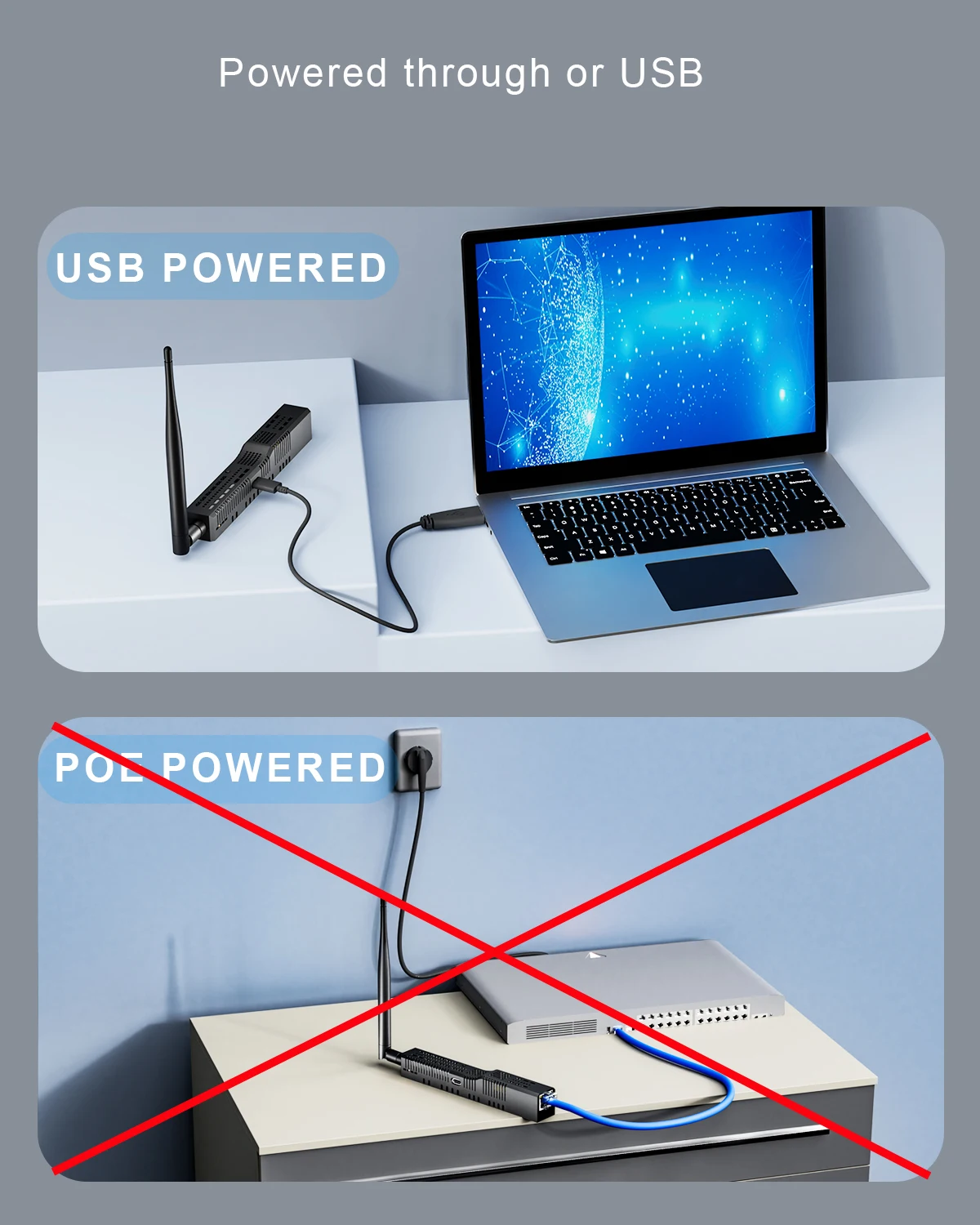 SLZB-06ไม่ POE CC2652P 3.0 ZigBee กับ Ethernet, USB และ WiFi อะแดปเตอร์ทำงานร่วมกับ Zigbee2MQTT Zha ผู้ช่วยที่บ้าน