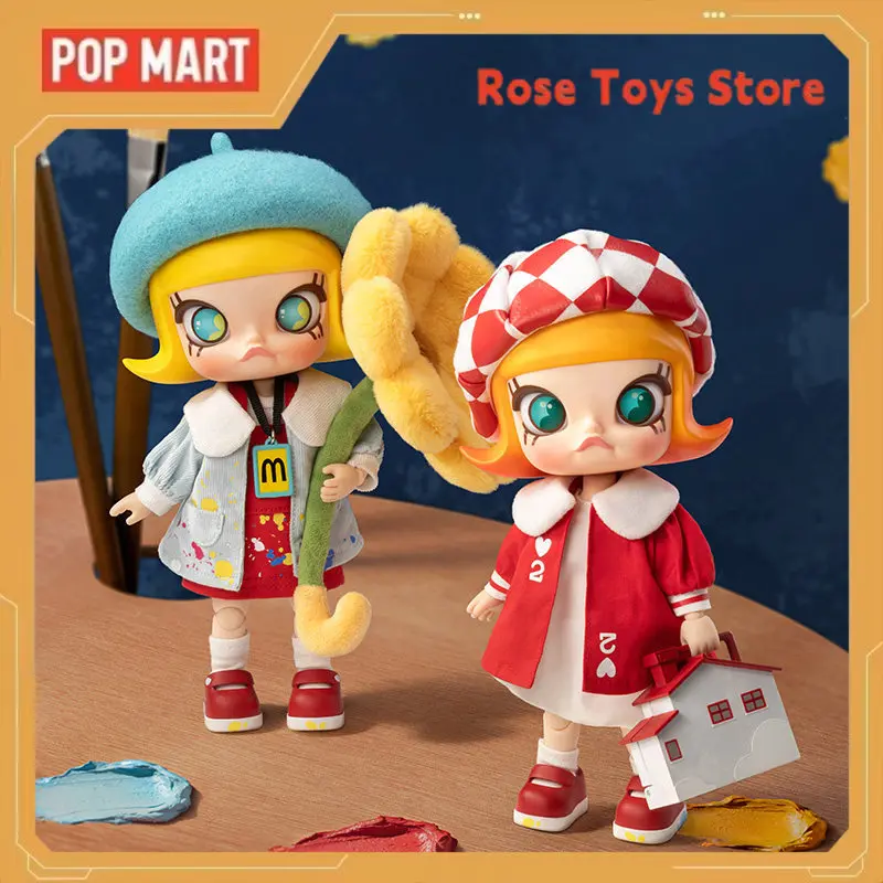 

POPMART MOLLY 20th Anniversary Series 1/8 Action Figure Blind Box Toys Lovely MOLLY Collection Model Decoration Birthday Gift