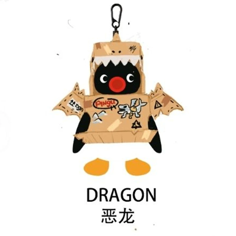 Genuine Pingu Fairy Tale Roaming Series Blind Box Penguin Bag Keychain Pendant King Knight Captain Wizard Toy Princess Gift view 5