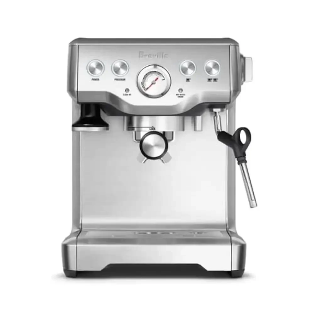 Espresso Machine Infuser BES840XL Brushed Stainless Steel Pre-infusion 1600w 15 bar Italian Pump AccessoriesCleanup Stainless