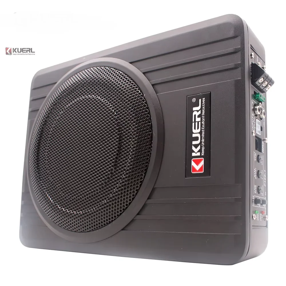 

Hot Design Car Subwoofer 8" Slim Under Seat Audio Flat Subwoofer Pure Bass Auto Subwoofer