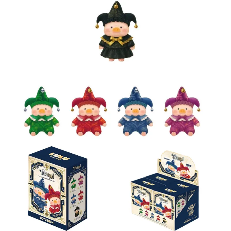 52 juguetes Lulu The Piggy Blind Box Lulu The Piggy Fate Angel Series caja ciega juguete lindo colgante de felpa figura Anime juguetes chico regalos